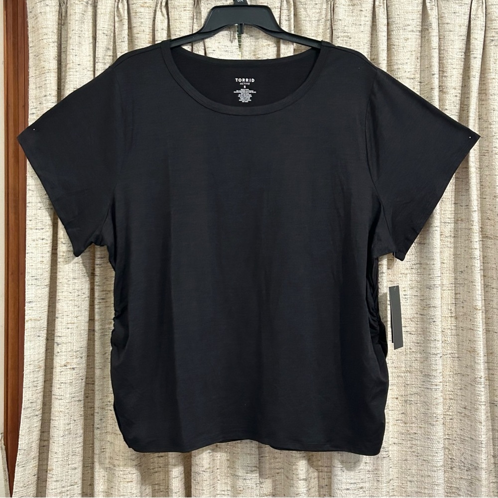 Torrid Super Soft Performance Jersey Short Sleeve Active Tee - 5X